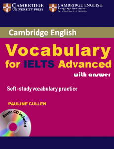 vocabulary for ielts advanced