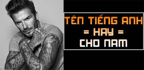 tên tiếng anh hay cho nam