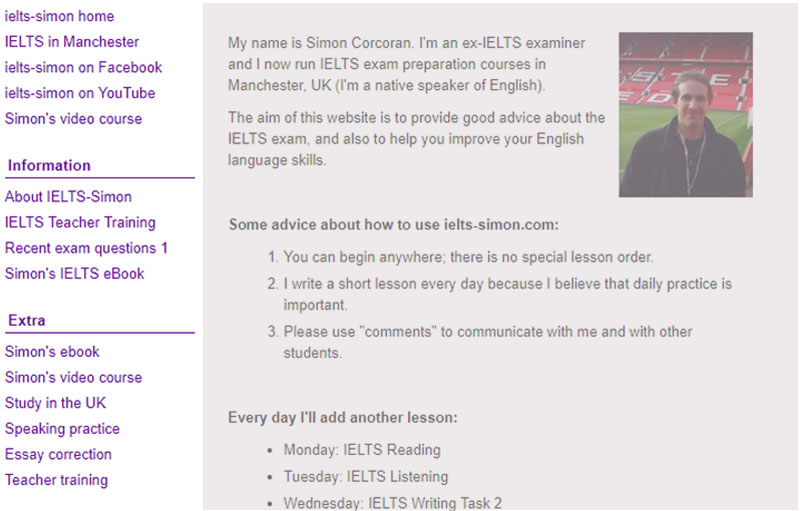 IELTS Simon - Luyện thi IELTS online miễn phí