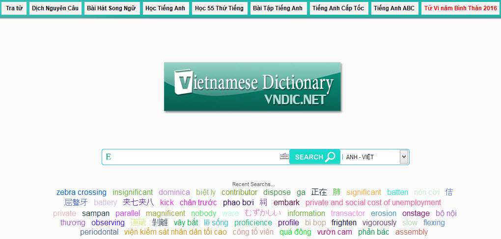 Từ điển Vndic