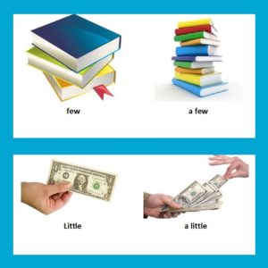 sách sử little, a little, few và a few