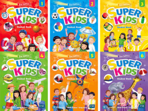 Bộ sách SuperKids level 1, 2, 3, 4, 5, 6