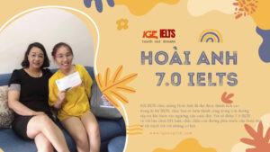 trương hà hoài anh đạt 7.0 ielts