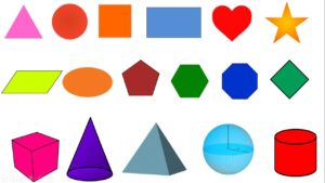 các hình khối trong tiếng anh