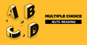 ielts reading multiple choice