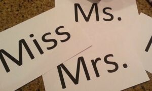 Phân biệt cách dùng Miss, Mrs., Ms. và Mx