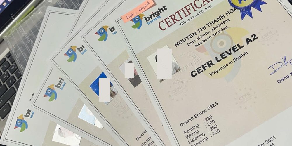 Chứng chỉ CEFR